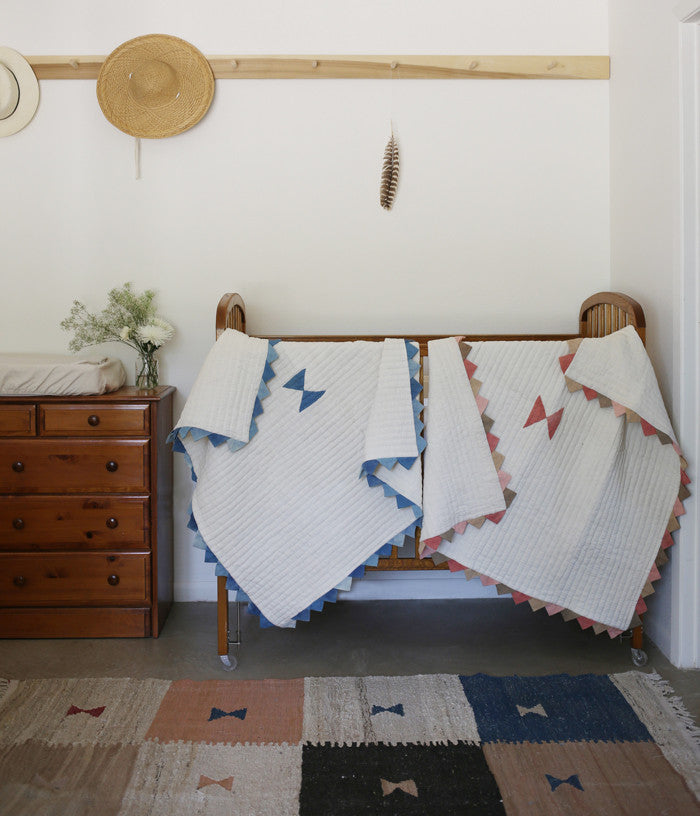 Khadi Crib Quilt Folk Fibers