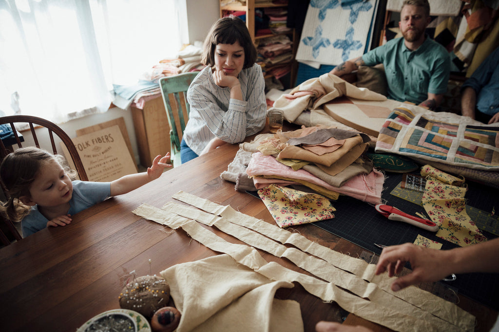Folk Fibers Guidebooks - Making a Scrap Quilt