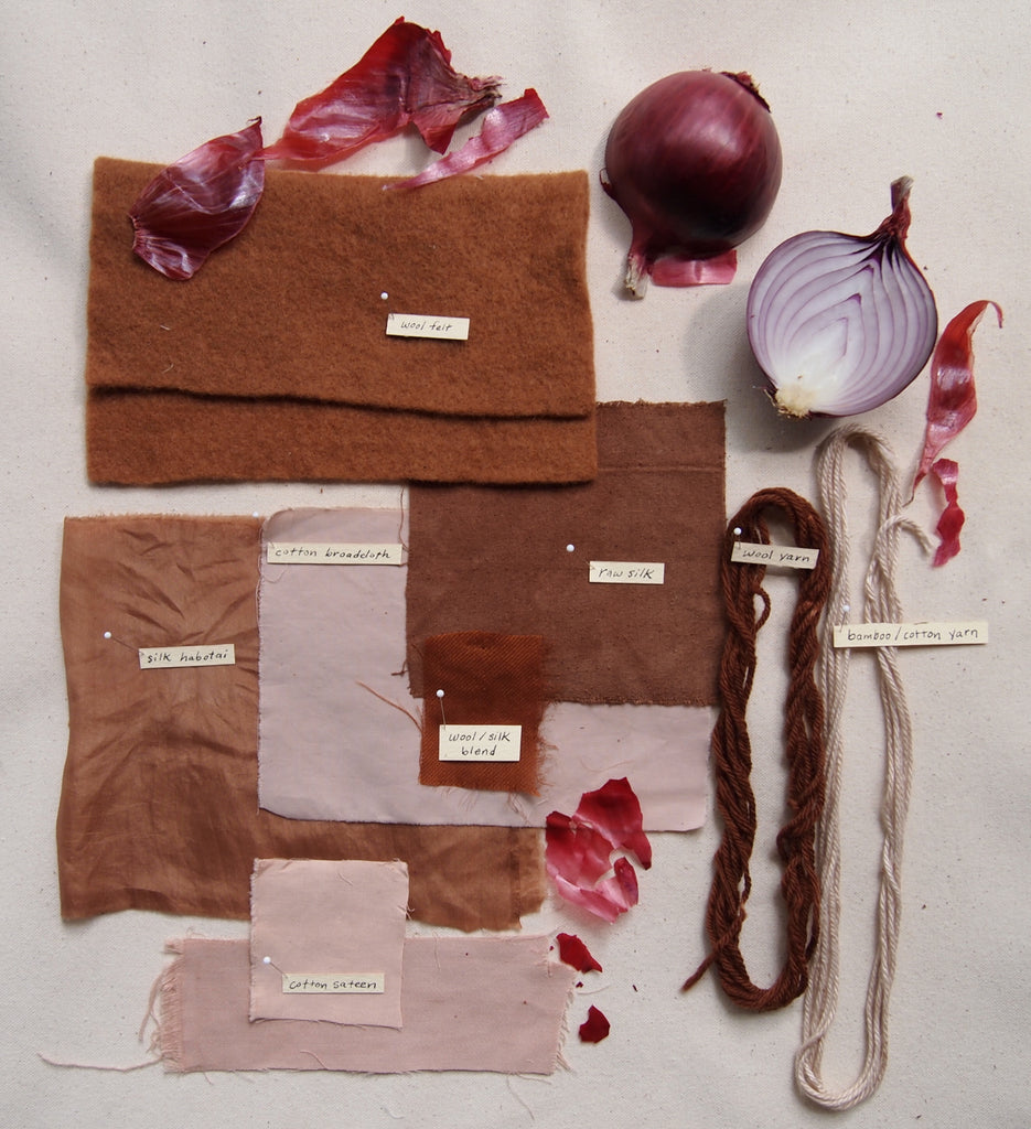 Natural Dyes - Red Onion Skins – Folk Fibers
