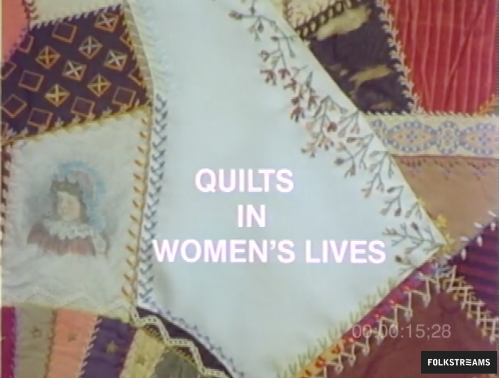 Quilts In Women's Lives