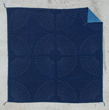 Sashiko Stitched / Indigo Dyed "Bloom Tapestry"