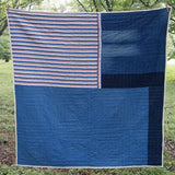 Leaning Cabin Quilt