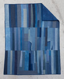 Recycled Denim Strip Quilt